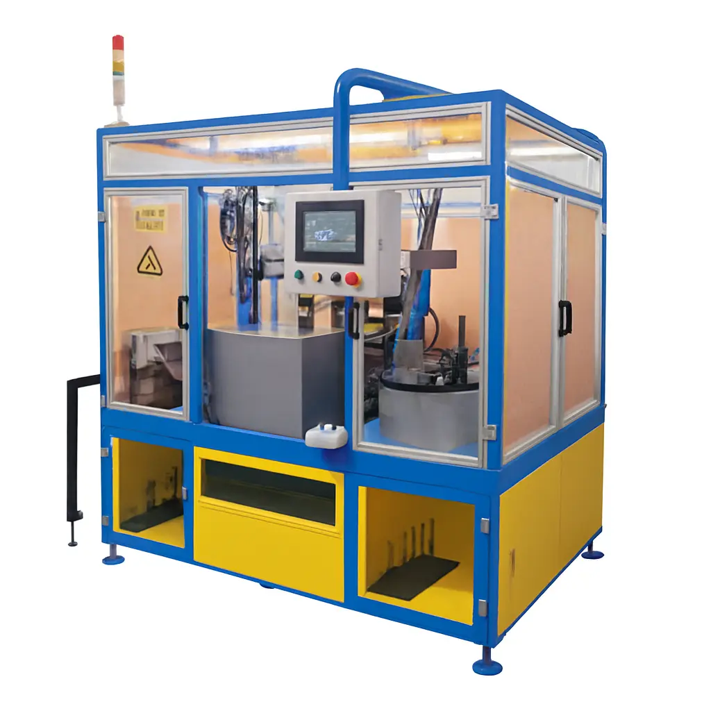 AUTOMATIC DUAL HEAD DRILLING MACHINE เครื่องเจาะหัวคู่อัตโนมัติ